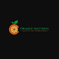 Orange Mattress Custom Bedding